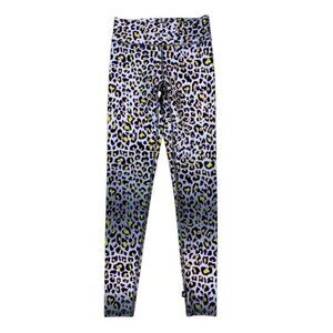 Terez‎ XS Leopard Print High Waisted Compression Leggings Multicolor Women’s